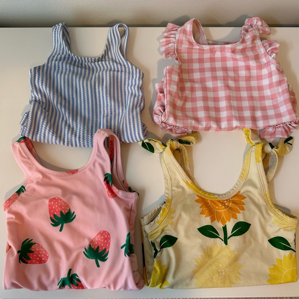 Baby girl swim/summer bundle ASRT sizes